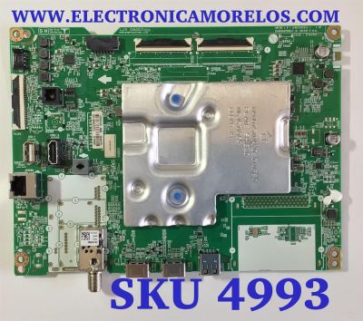 MAIN PARA SMART TV LG 4K RESOLUCION (3840 x 2160) UHD CON HDR / NUMERO DE PARTE EBU66464701 / EAX69487906 (1.0) / 66464701 / EAX69487906 / 33156507 / PANEL NC430TQG -ABKH5 / DISPLAY HV430QUB-F7D / MODELO 43UP8000PUR.AUSLJM